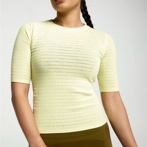 Calia Short Sleeve Seamless Top NWT
